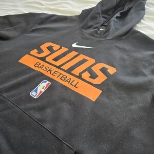Nike Phoenix Suns NBA Dri-Fit Black Pullover Hoodie Men’s Large Basketball
